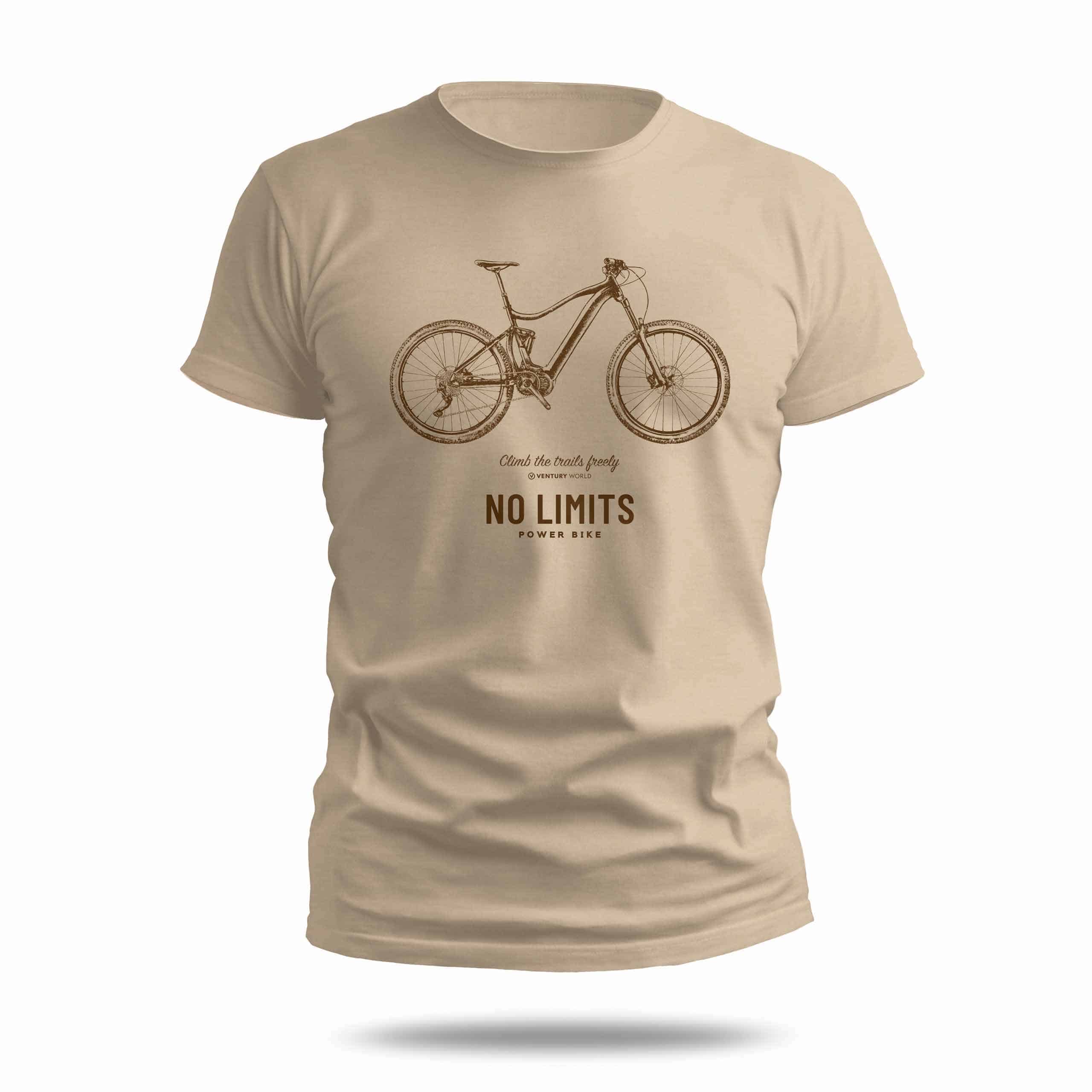 T-shirt No Limits Power Bike