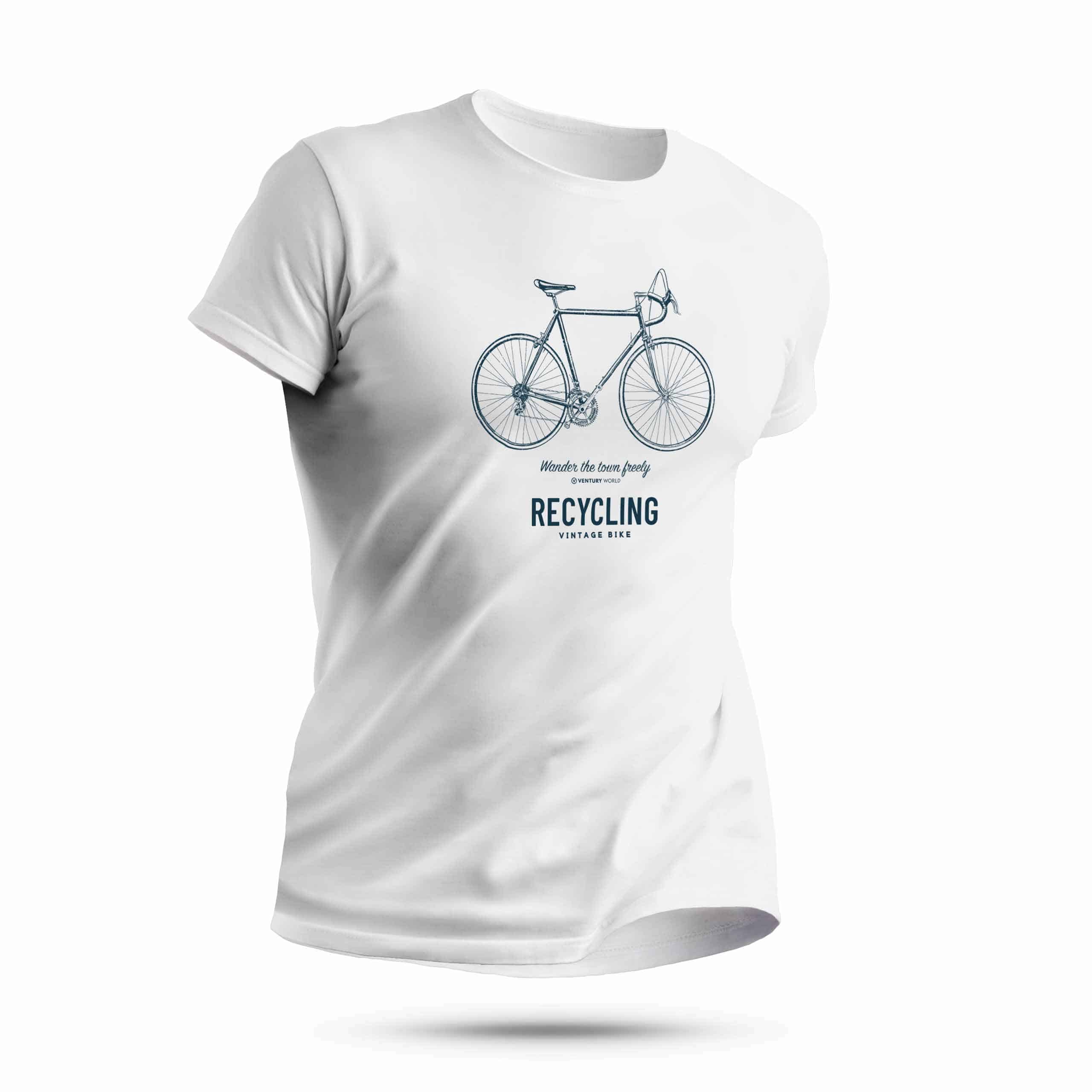 t-shirt-cyling-life-recyclin-vintage-race-bike