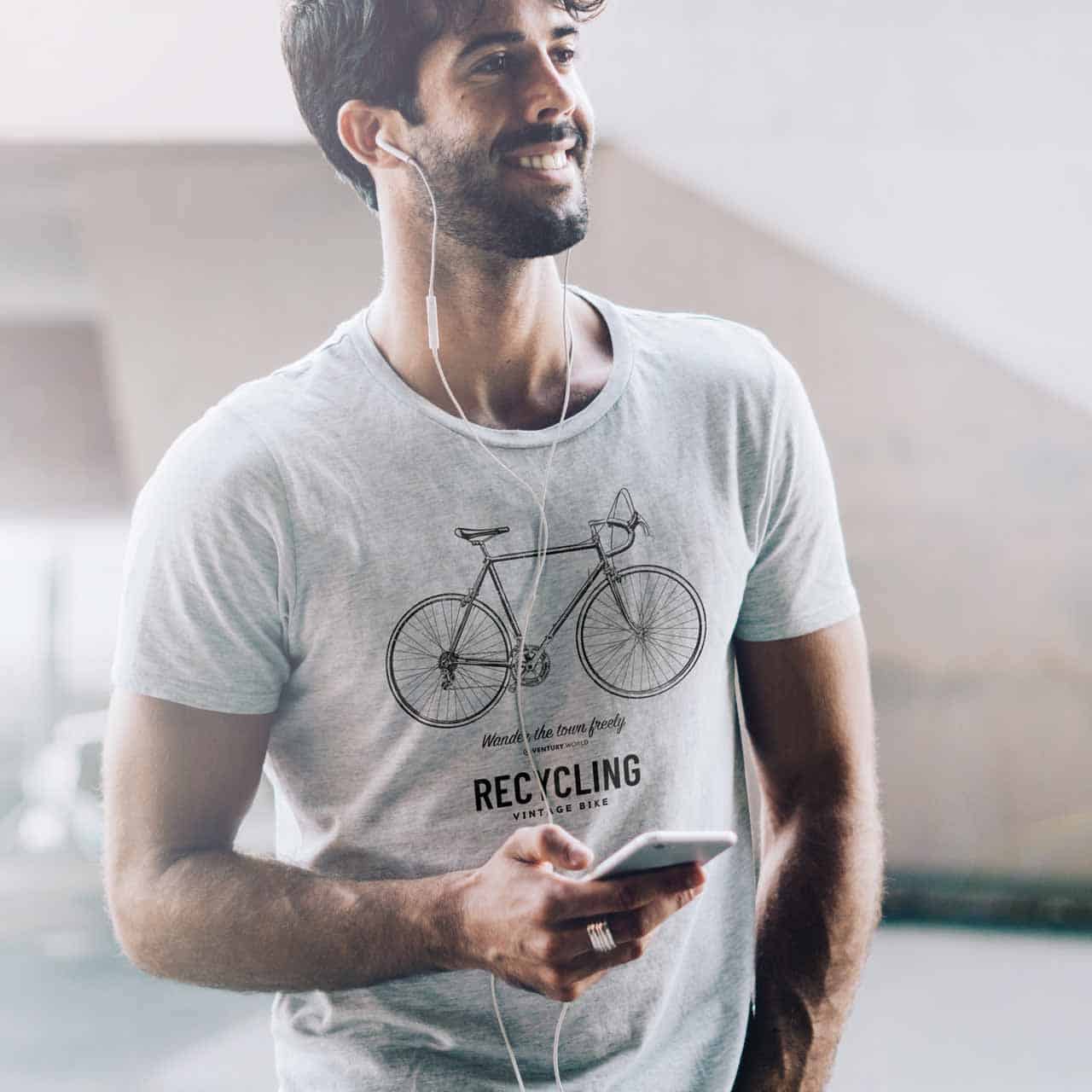 t-shirt-cyling-life-recyclin-vintage-race-bike