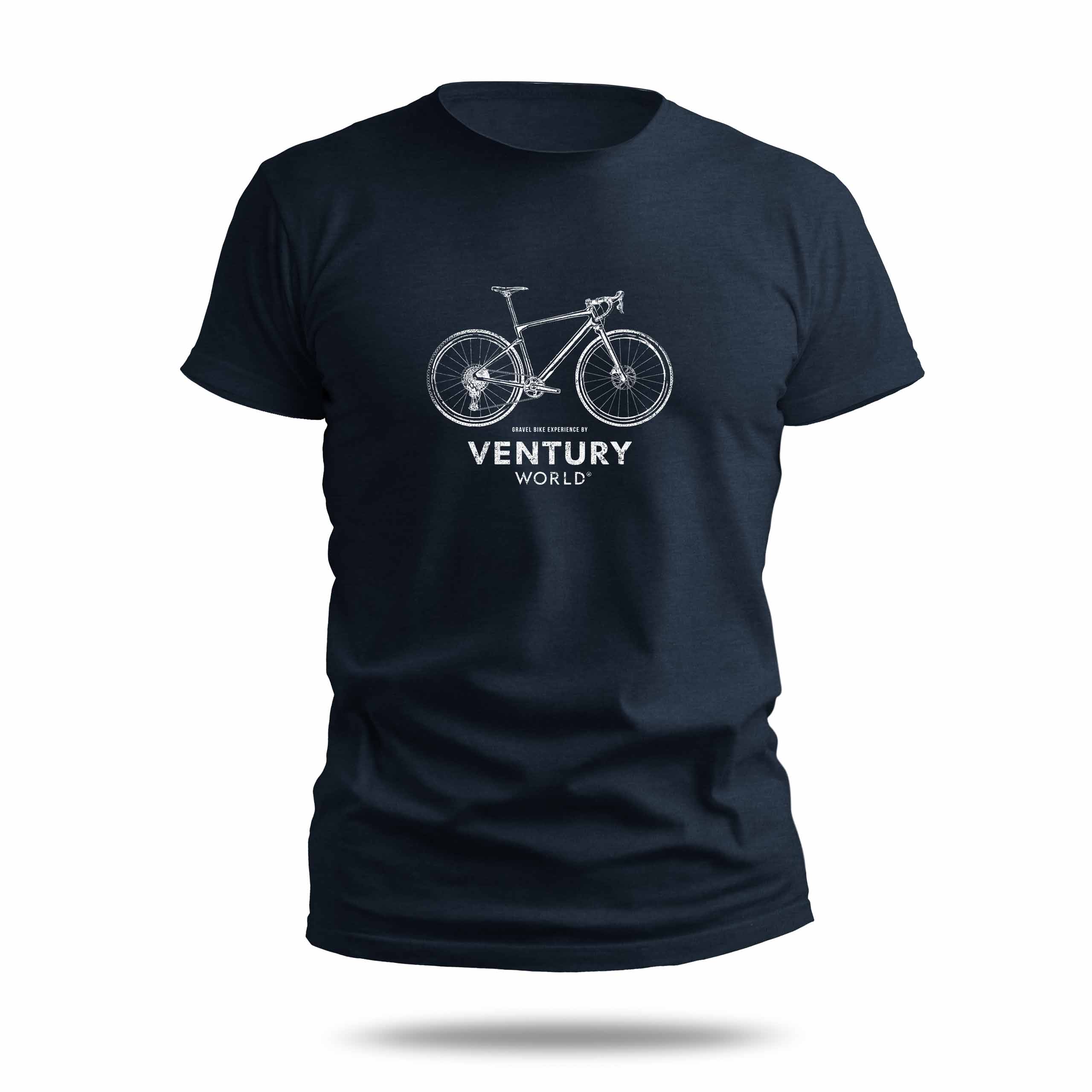 T-shirt gravel bike experience